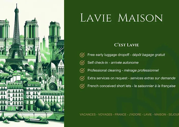 Lägenhet Lavie Maison : Ac & Center Of Paris